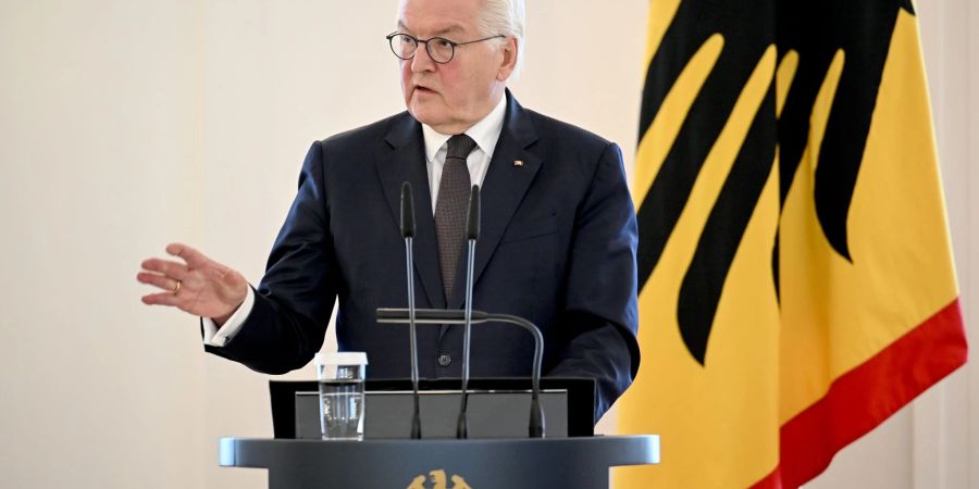 «Ich möchte ein Land, in dem wir uns alle gleichberechtigt begegnen, über soziale Grenzen, auch Generationengrenzen hinweg»: Bundespräsident Frank-Walter Steinmeier.