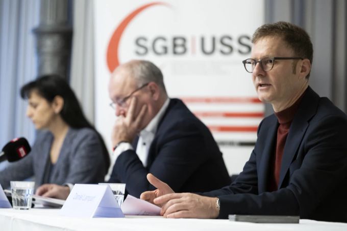 Bei der Pressekonferenz am Dienstag 15.11 hat die SGB über die Lohnsituation in der Schweiz gesprochen. SGB