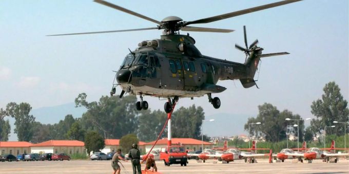 In Senegal ist ein Militärhubschrauber abgestürzt. (Symbolbild). In Senegal ist ein Militärhubschrauber abgestürzt. (Symbolbild).
