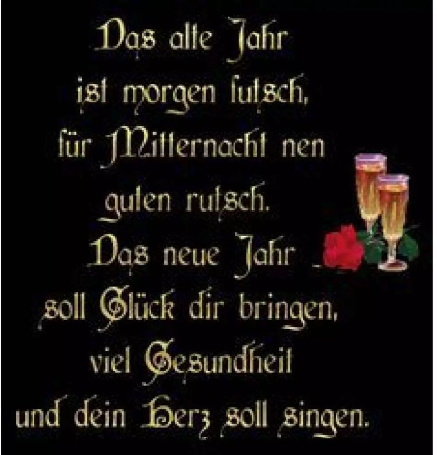 Ein Reimchen in Ehren...