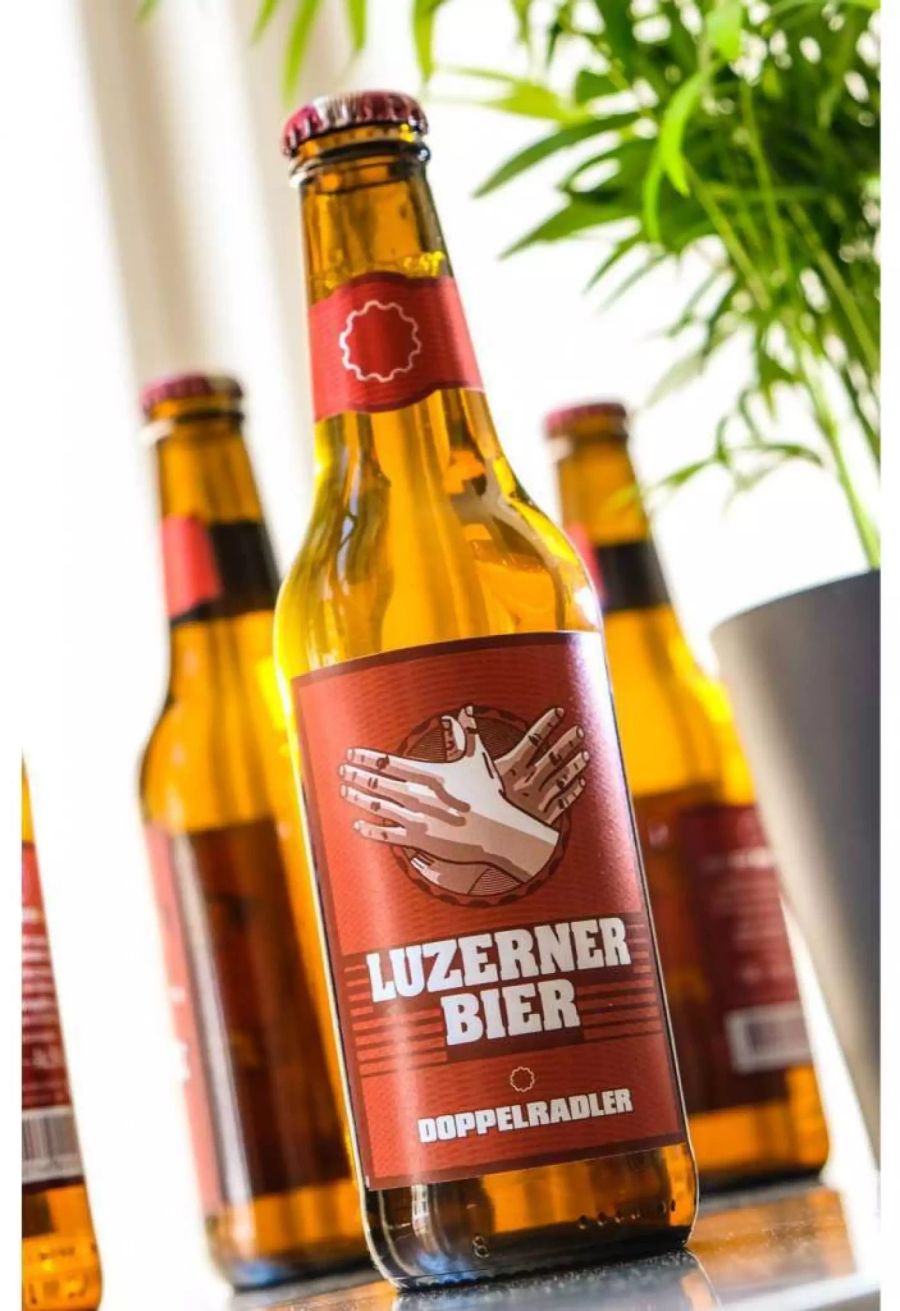 Zuerst als Scherz, doch nun ernst: Luzerner Bier bringt «Doppelradler» auf den Markt.