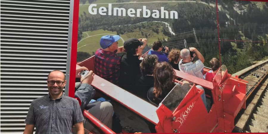 René Kohler ist Leiter Tourismus der KWO/Gelmerbahn.