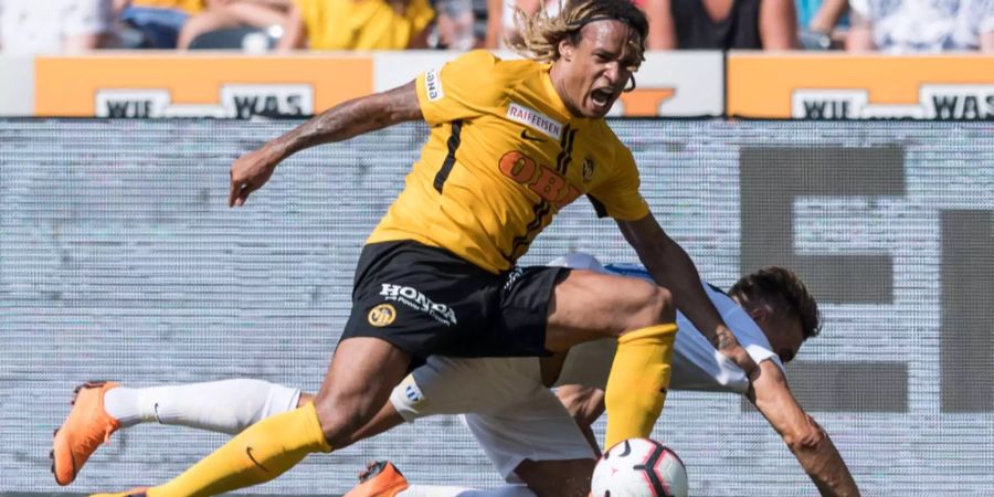 YB-Aussenverteidiger Kevin Mbabu beim Spiel gegen den FC Zürich.