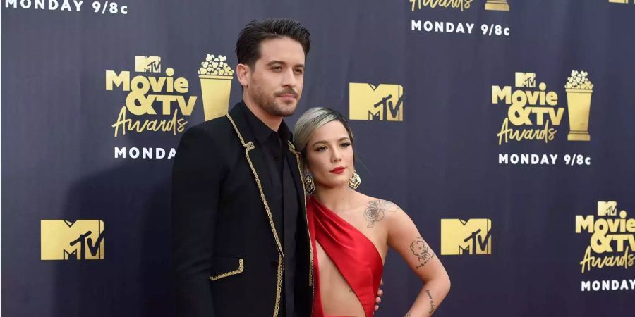 Halsey und G-Eazy bei den «MTV Movie and TV Awards».