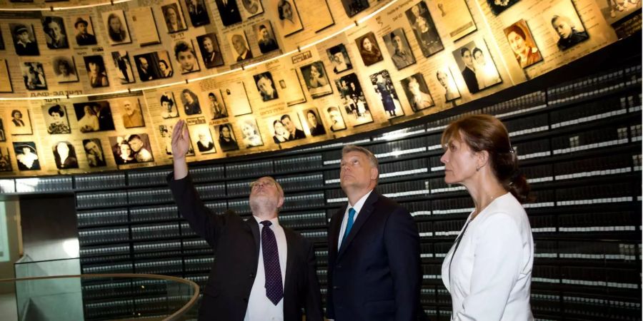 Die Hall of Names in der Holocaust-Gedenkstätte Yad Vashem.