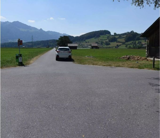 Unfallstelle - Kapo St. Gallen