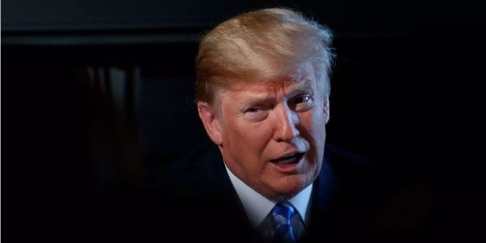Der amerikanische Präsident Donald Trump bei Gesprächen zu Gefängnisreformen. Der amerikanische Präsident Donald Trump bei Gesprächen zu Gefängnisreformen.