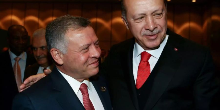 Jordaniens König bei Erdogan