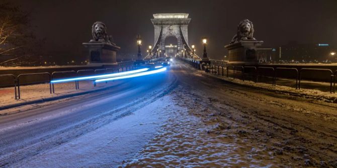 Eine Brücke in Ungran.