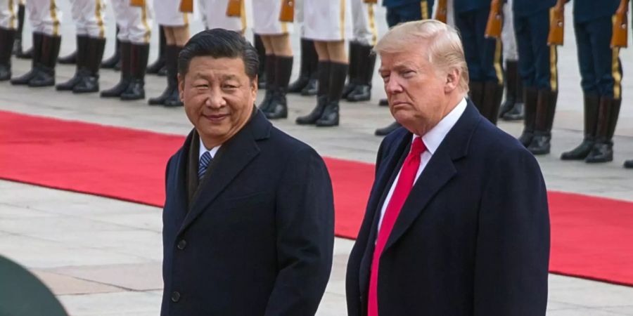 Trump Xi Jinping