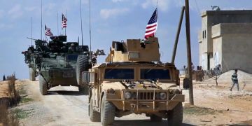 US-Panzer in Syrien.