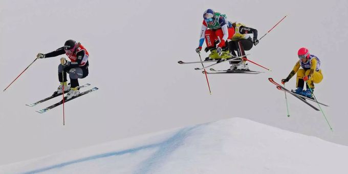 Fanny Smith gewinnt den Skicross-Weltcup von Montafon (Ö). (Archivbild) Fanny Smith gewinnt den Skicross-Weltcup von Montafon (Ö). (Archivbild)