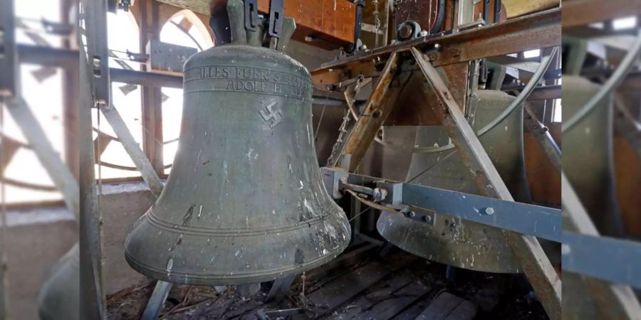 Die Glocke hängt seit 1934 im Kirchturm der Jakobskirche.