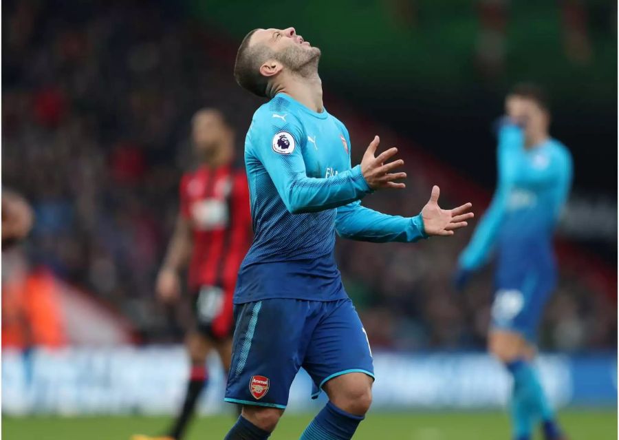 Herber Rückschlag im Kampf um die internationalen Plätze für Arsenal. Die «Gunners» verspielen eine Führung gegen Bournemouth und ziehen eine peinliche 1:2-Niederlage ein. Damit liegt das Team von Langzeit-Trainer Arsene Wenger bereits fünf Punkte hinter einem Europa-League-Rang. Granit Xhaka spielt durch und wird verwarnt.