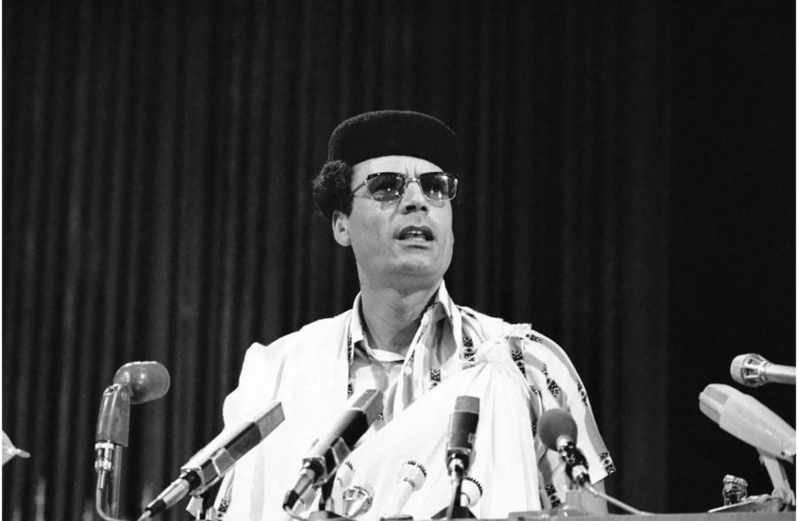 Muammar al-Gaddafi (†69) war beim Militärputsch vom 1. September 1969 nur gerade 27 Jahre alt. Bis 2011 führte er Libyen diktatorisch. (Foto: 18. August 1976)