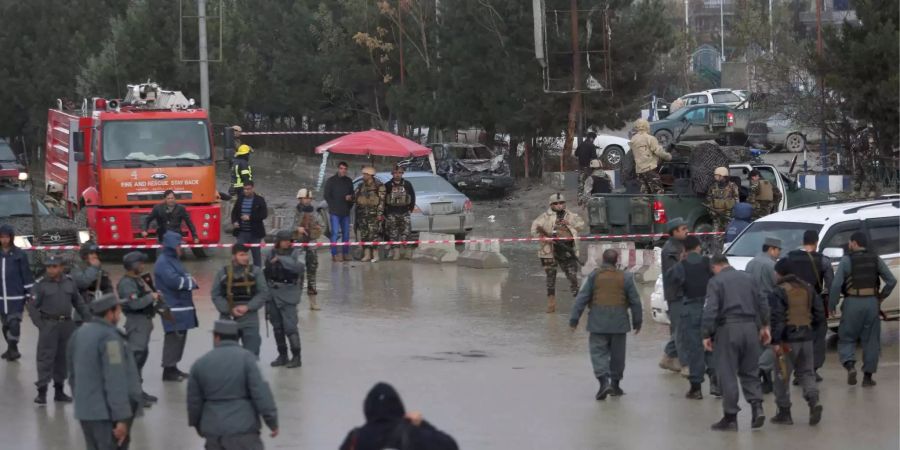 Explosion in Kabul.