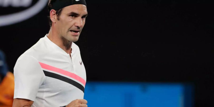 Roger Federer gewinnt souverän.