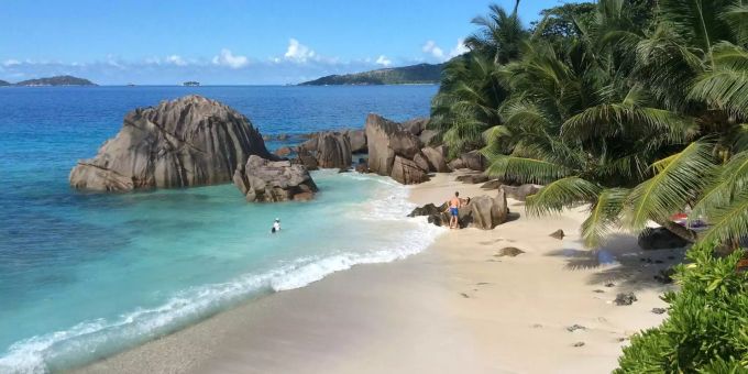 Ein beliebter Ferienort: Die Inselgruppen der Seychellen. (Archivbild) coronavirus seychellen