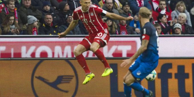 Bayern Star Arjen Robben fliegt künftig nicht mehr mit der Lufthansa