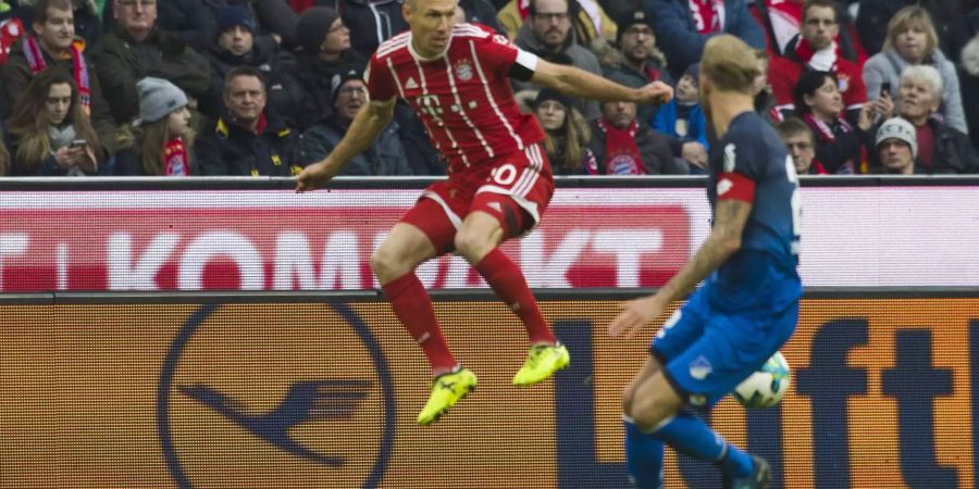 Bayern Star Arjen Robben fliegt künftig nicht mehr mit der Lufthansa