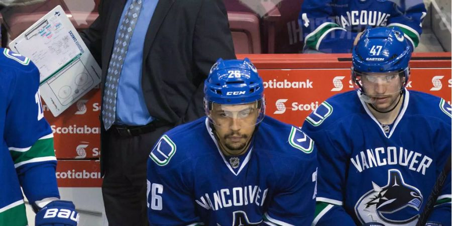 Kein glückliches Ende: Die Vancouver Canucks müssen als Verlierer vom Eis.