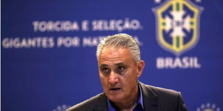 Brasiliens Trainer Tite hat sein WM-Aufgebot bekanntgegeben.