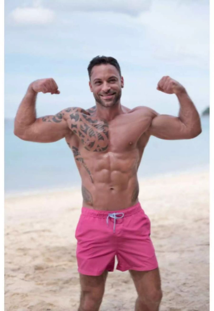 David ist Fitnessmodel und hat sogar einen eigenen Manager.