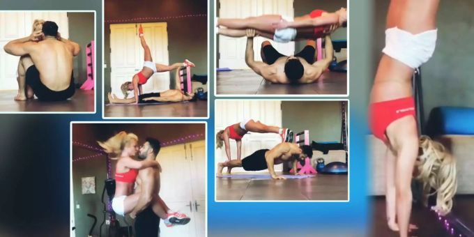 Britney Spears und ihr Mucki-Lover - Sex Übungen für den perfekten Body