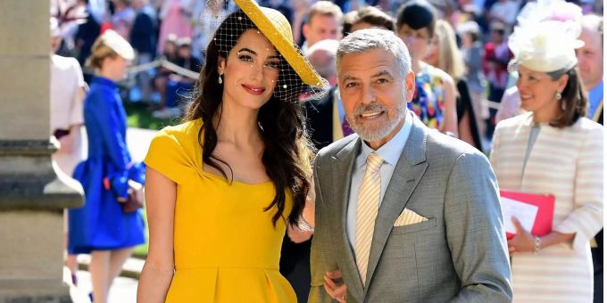Royale Hochzeit - Amal Clooneys Outfit teurer als Meghans Brautkleid