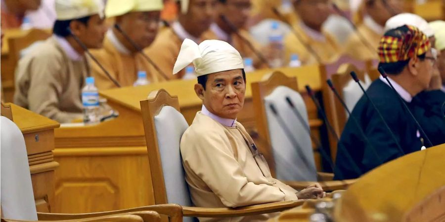 Win Myint ist zum neuen Staatspräsidenten von Myanmar gewählt worden.