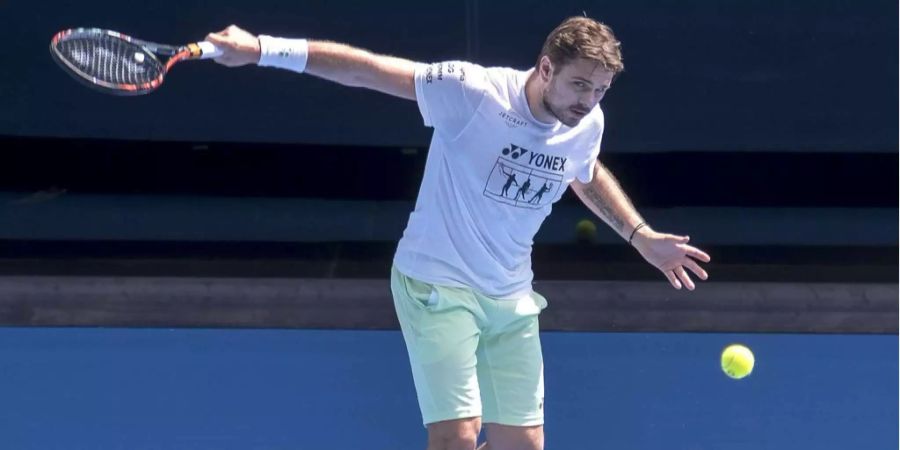 Stan Wawrinkas Einsatz am Australian Open ist unsicher.