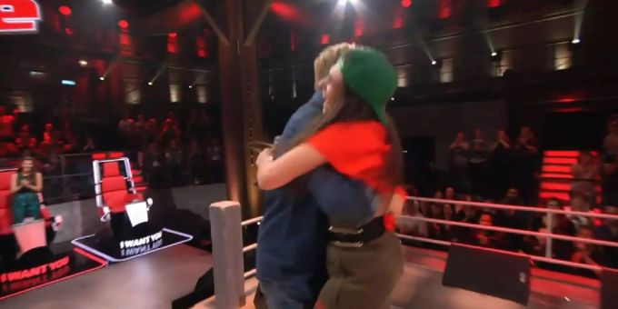 Happy End: Samu Haber rettet Doris in die nächste Runde. Happy End: Samu Haber rettet Doris in die nächste Runde.