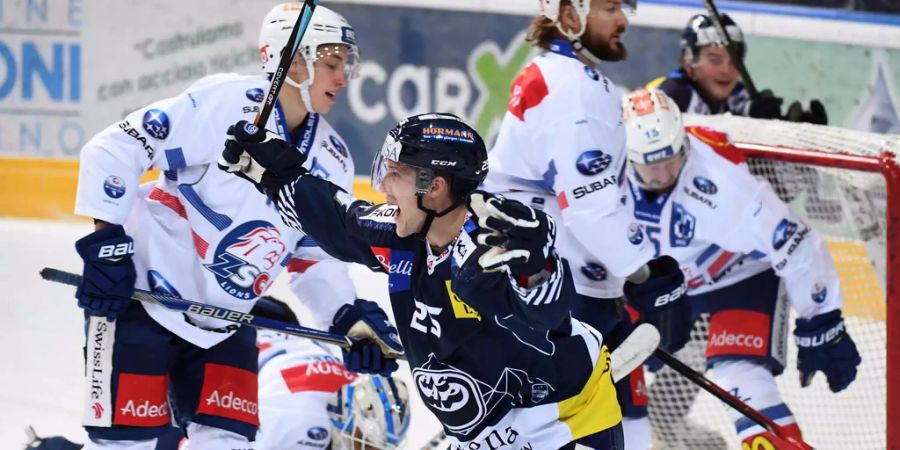 Ambri schlägt den ZSC deutlich.