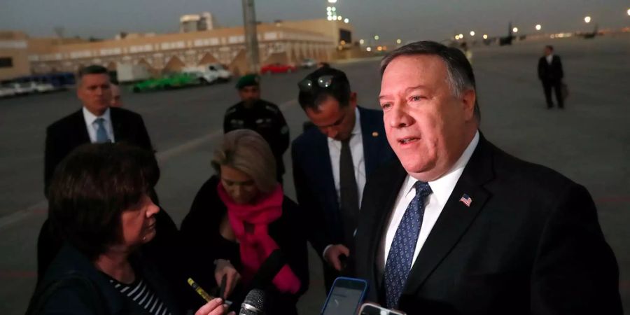 US-Aussenminister Mike Pompeo in Riad.