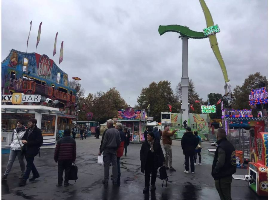 Das Kasernenareal in Basel wird nur spärlich besucht.