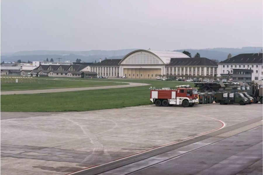 Militärflugplatz in Dübendorf im Mai 2017 - Keystone