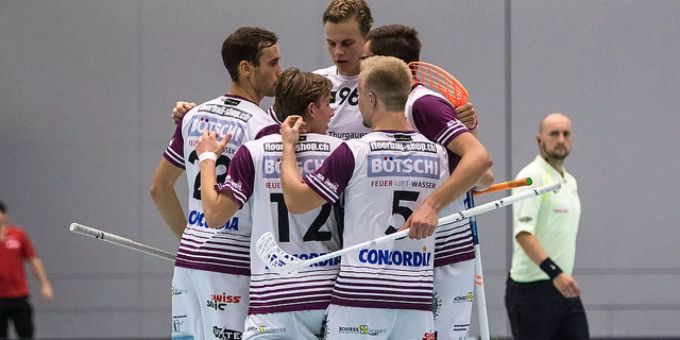 Floorball Thurgau hatte dieses Wochenende oft Grund zum Jubeln (Foto: Floorball Thurgau, Sandro Schmuki) Floorball Thurgau hatte dieses Wochenende oft Grund zum Jubeln (Foto: Floorball Thurgau, Sandro Schmuki)