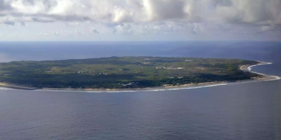 Die 21 Quadratkilometer grosse Pazifikinsel Nauru.