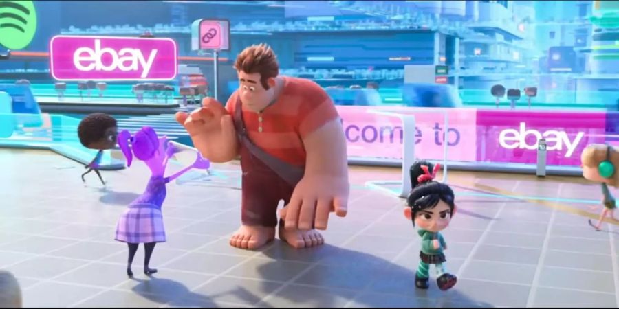 Der Protagonist Ralph (mitte) aus dem Film «Ralph Breaks the Internet».