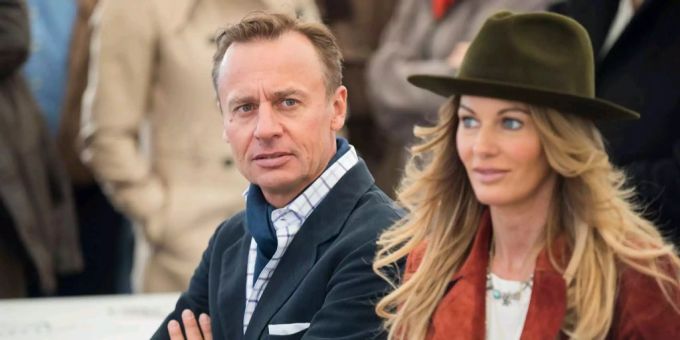 Ernesto Bertarelli (links) und Kirsty. Ernesto Bertarelli