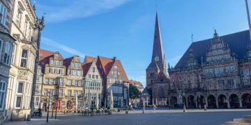 Die Altstadt von Bremen.