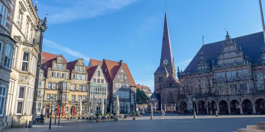 Die Altstadt von Bremen.
