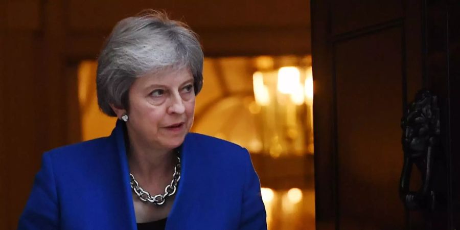 Die britische Premierministerin Theresa May