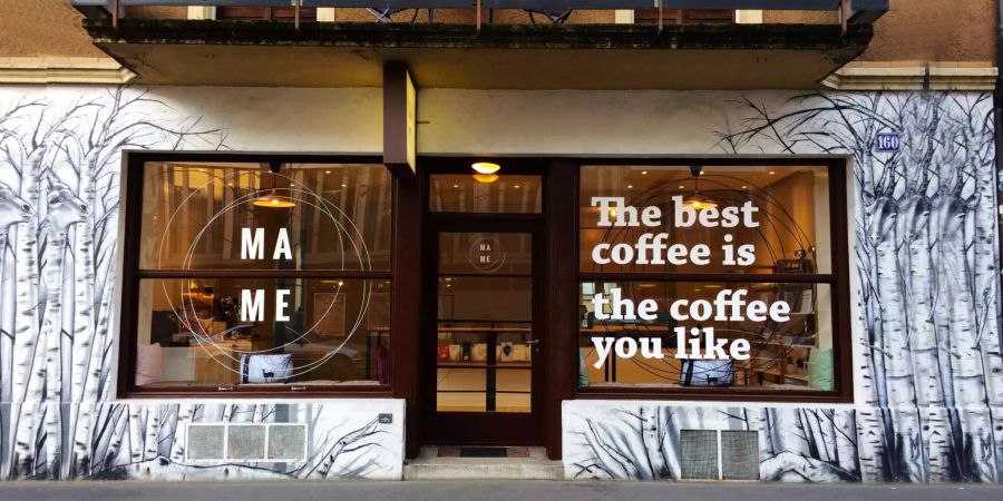 Das Kaffee MAME befindet sich beim Röntgenplatz an der Josefstrasse in Zürich.