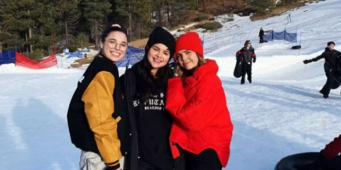 Selena Gomez kann wieder lachen. Instagram-Post von Bailee Madison.