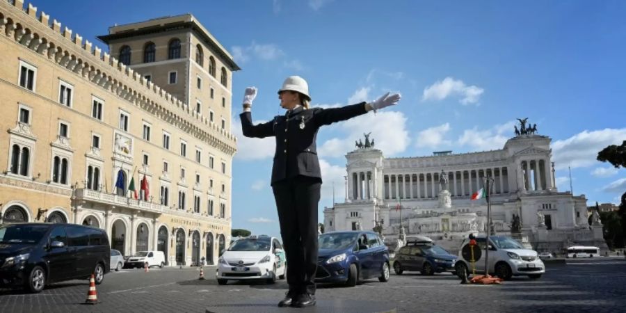 Die berühmte Piazza Venezia