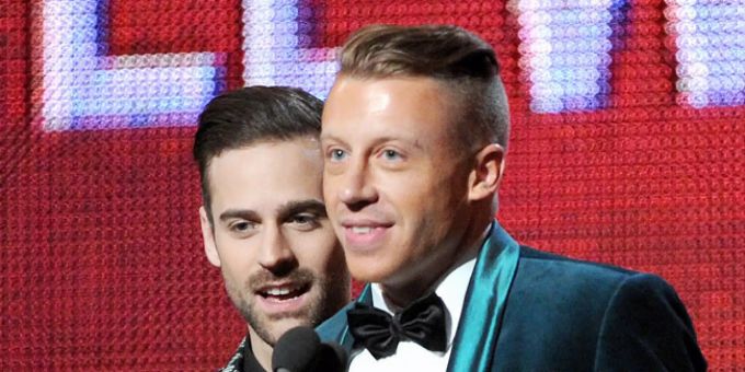 Der US-Rapper Macklemore bei einem Auftritt. (Archivbild) Macklemore