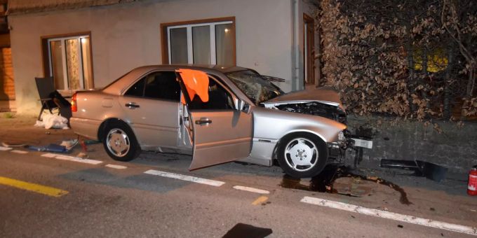 Unfall in Heiden.