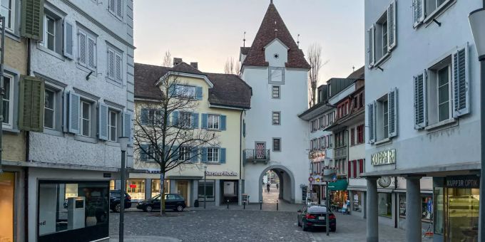 In der Altstadt der Gemeinde Sursee. In der Altstadt der Gemeinde Sursee.
