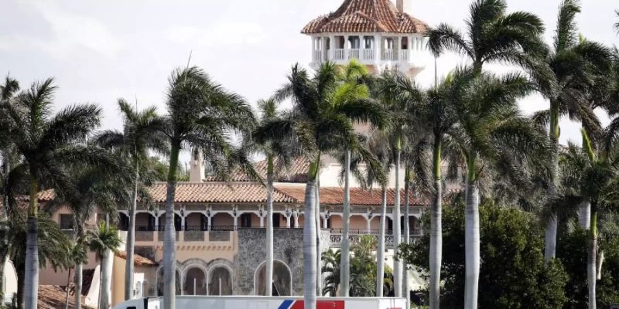 In das luxuriöse Anwesen in Palm Beach, Florida, hatte sich Ex-Präsident Donald Trump nach seinem Abschied aus dem Weissen Haus zurückgezogen.